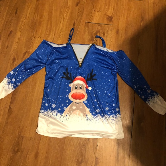 Brand New Reindeer Top Size Medium - Picture 3 of 6